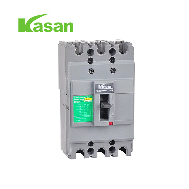 3p 100A EZC Laser Molded Case Case Breaker