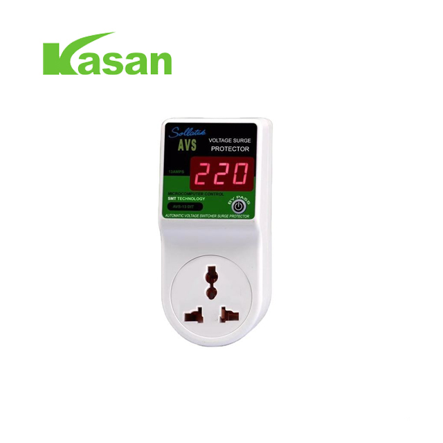 Otomatis Tegangan Protector Switcher AVS13 20A Micro Led Tipe